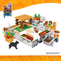 2017 new products farm animal models toys building blocks set for children educaional game